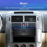 1 Din Autoradio Radio 6,9 Inch Aanraakscherm met Wireless Carplay Android Auto