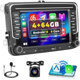 Android Radio Autoradio voor VW Golf 5 6 Polo Tiguan Passat Touran Caddy T5 Trasporter Skoda Seat