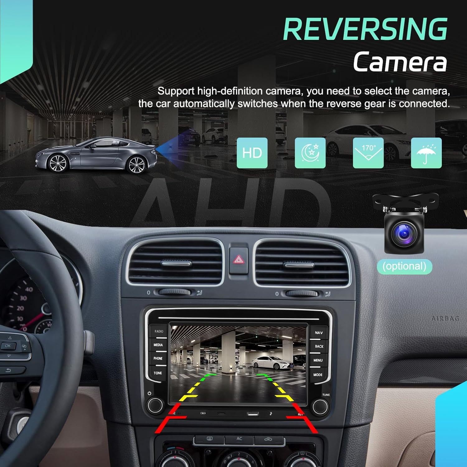 Android Radio Autoradio voor VW Golf 5 6 Polo Tiguan Passat Touran Caddy T5 Trasporter Skoda Seat
