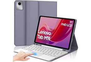 Toetsenbordhoes met Trackpad voor Lenovo Tab M11 | 33% Korting | Paars
