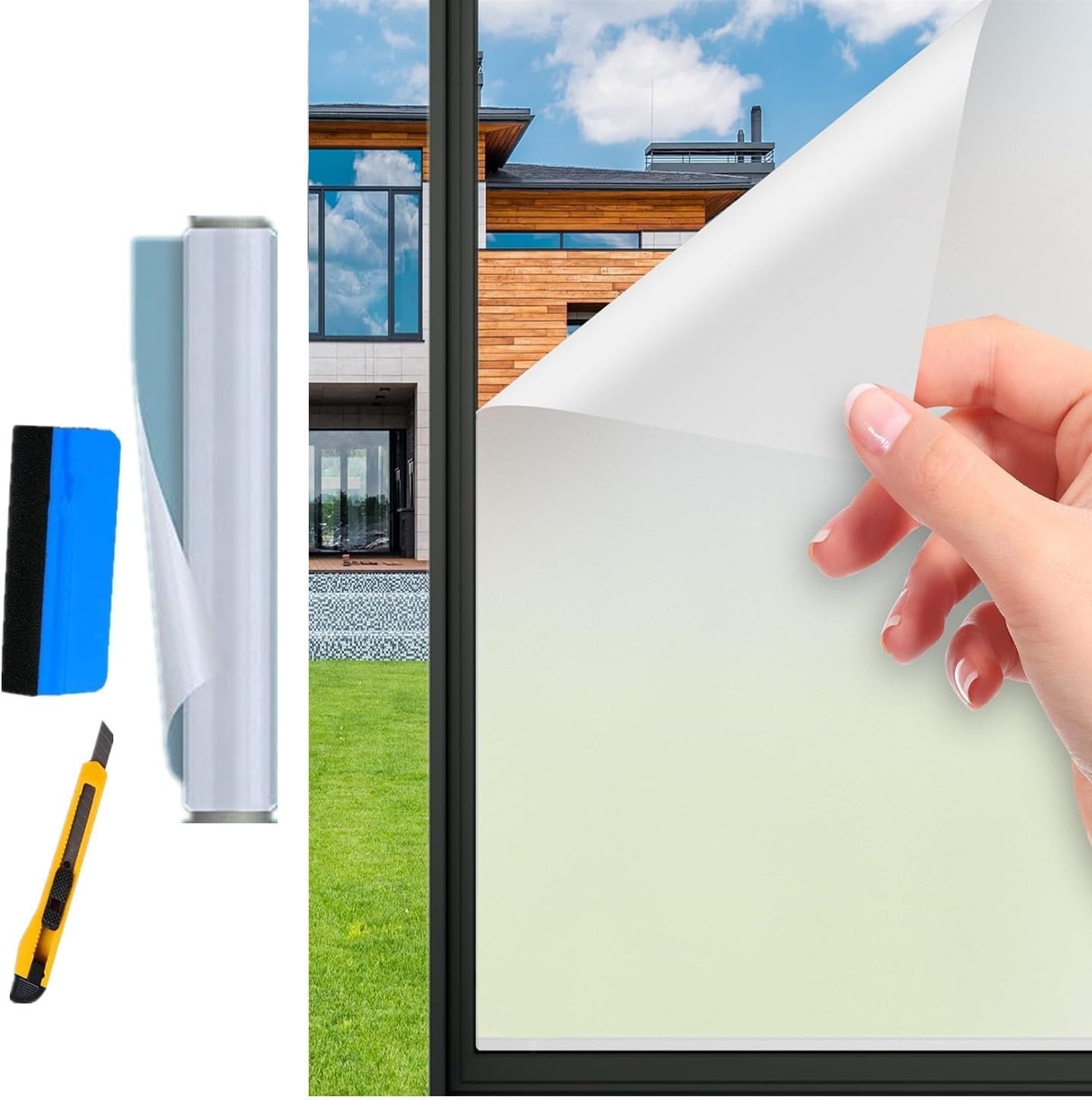 Matte Raamfolie Zelfklevend - 72% Korting! - 100x200cm