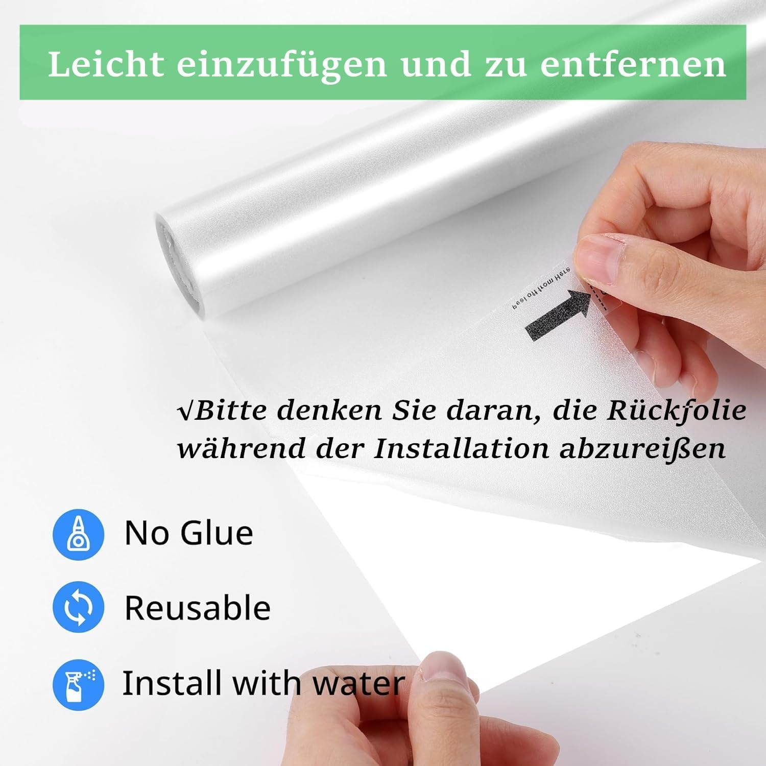 Matte Raamfolie Zelfklevend - 72% Korting! - 100x200cm