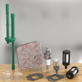 1PZ F6C-S5L carburateur vervanging voor Stihl bosmaaier FS38 FS45 FS46 FS55 FS74 FS75 FS76 FS80 KM85 Carb bosmaaier met luchtfilter bougies rijafdichtingsset