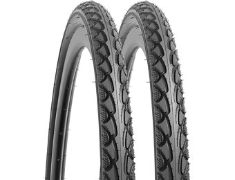 YUNSCM 700C RoadFietsbanden 700x38C/40-622 Compatible with 700x36C 700x37C 700x38C 700x39C 700x40C Fietsbanden -2 PCS (Y-1074)