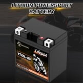 LiFePO4 Motoraccu YTX5L-BS: 12.8V 2Ah 200CCA met BMS (57% Korting)