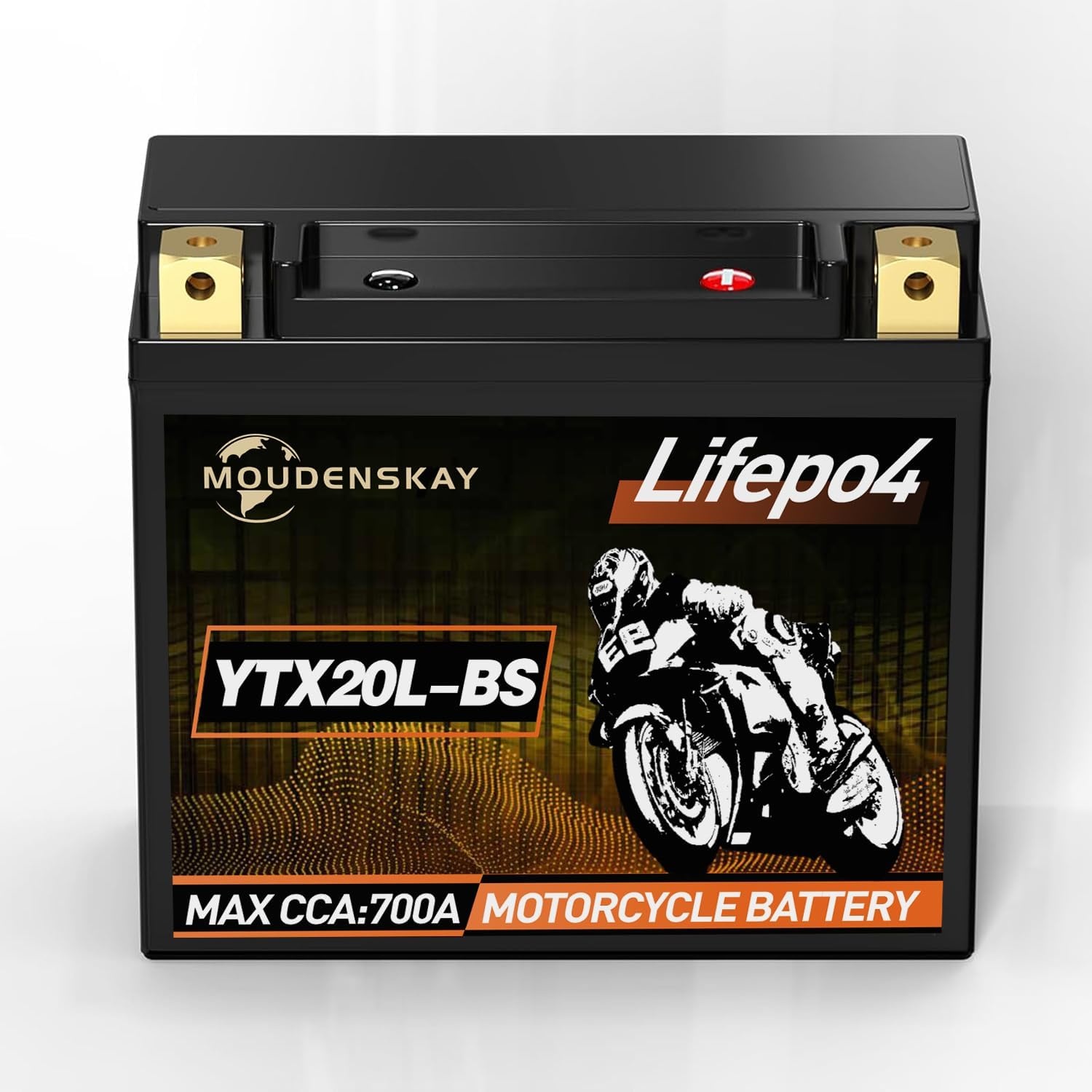 Lithium Motorfietsaccu 12V Lithium Powersports Accu met BMS (YTX5L-BS 12.8V 2Ah 200CCA) LiFePO4 Motorfietsaccu Startaccu voor motorfietsen, ATV's, UTV's, waterscooters, enz. - Maat YTX5L-BS new