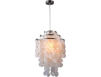 Newrays moderne Scandinavische witte natuurlijke schelp hangende hanglamp voor thuis slaapkamer woonkamer restaurant