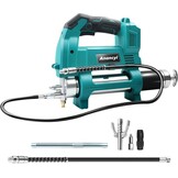 Anancyi Accu-vetpers voor Mak-ita 18 V accu, 12000 psi-druk, elektrische vetpers met 30 cm 90 cm hogedrukslang, perfect voor vrachtwagens, boerderijen, bouw en doe-het-zelf (zonder accu)
