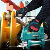 Anancyi Accu-vetpers voor Mak-ita 18 V accu, 12000 psi-druk, elektrische vetpers met 30 cm 90 cm hogedrukslang, perfect voor vrachtwagens, boerderijen, bouw en doe-het-zelf (zonder accu)