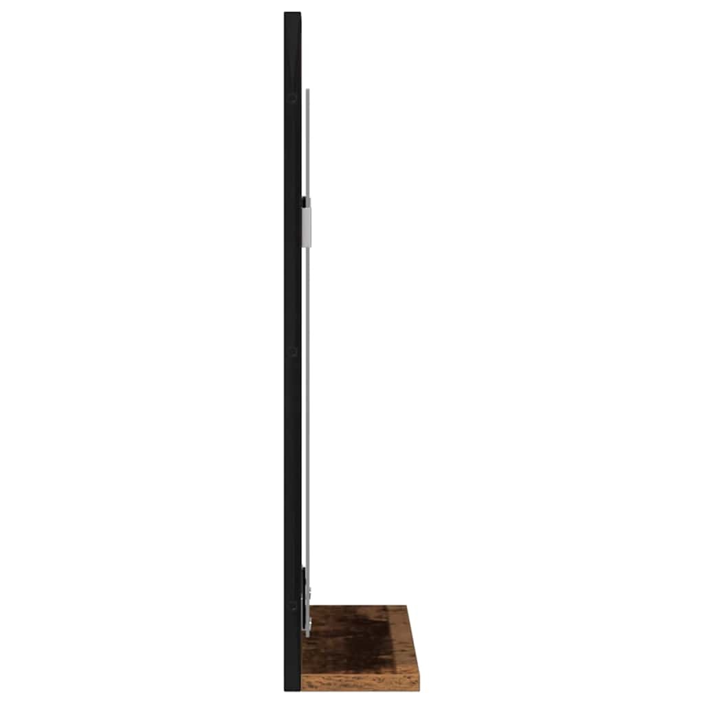 Badkamer Spiegel Oud Hout 50x12x60 cm - 47% Korting!
