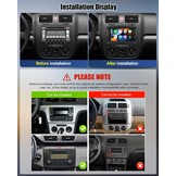 CAMECHO Android 13 autoradio voor VW Golf 5 Polo Skoda met Navi Bluetooth, 7 inch dubbel din autoradio touch display met Mirror Link FM/RDS WiFi SWC en USB