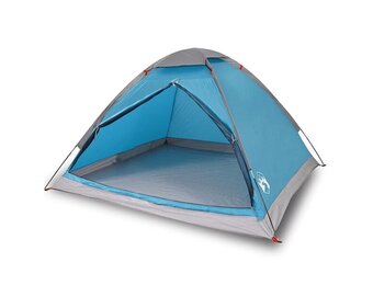 vidaXL Koepeltent 2-persoons waterdicht blauw