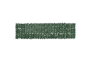 Donkergroen Balkonscherm met Bladeren (300x75 cm) - 54% Korting