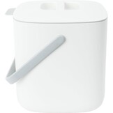 Blue Ginkgo Compostbak voor in de keuken (5 l/1,32 gallon) - filtervrij, geurdicht aanrecht voedselafvalemmer met handgrepen (Made in Korea, Green)