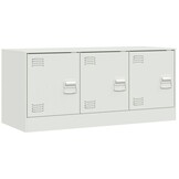 Wit Stalen TV-meubel 99x39x44 cm - 60% Korting