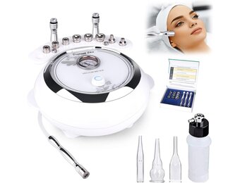 TwoWin Diamant Microdermabrasie Dermabrasie Machine, 3-in-1 Professionele Huidverjonging Acne Rimpel Behandeling Salon Apparatuur voor Gezicht met Vacuüm en Spray (Sterke Zuigkracht: 65-68 cmhg)