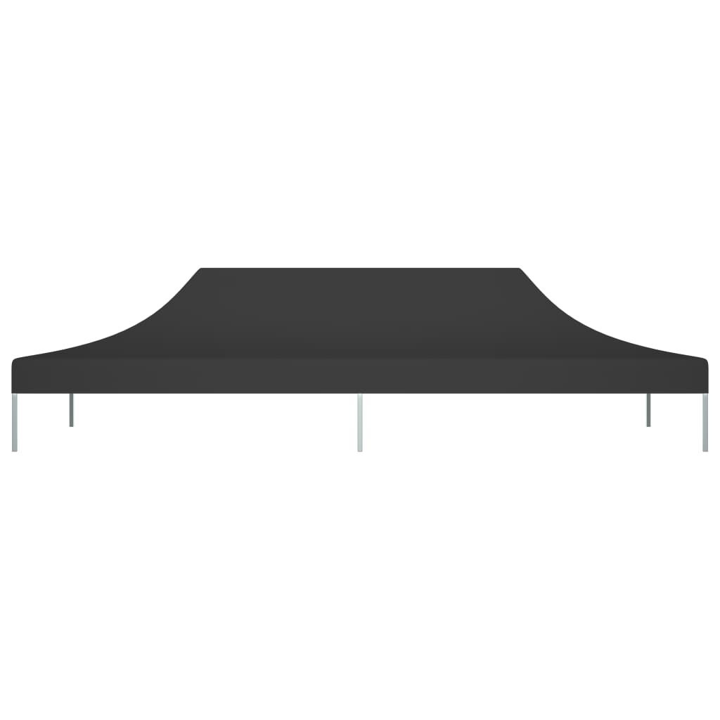 vidaXL Partytentdak 270 g/m² 6x3 m zwart