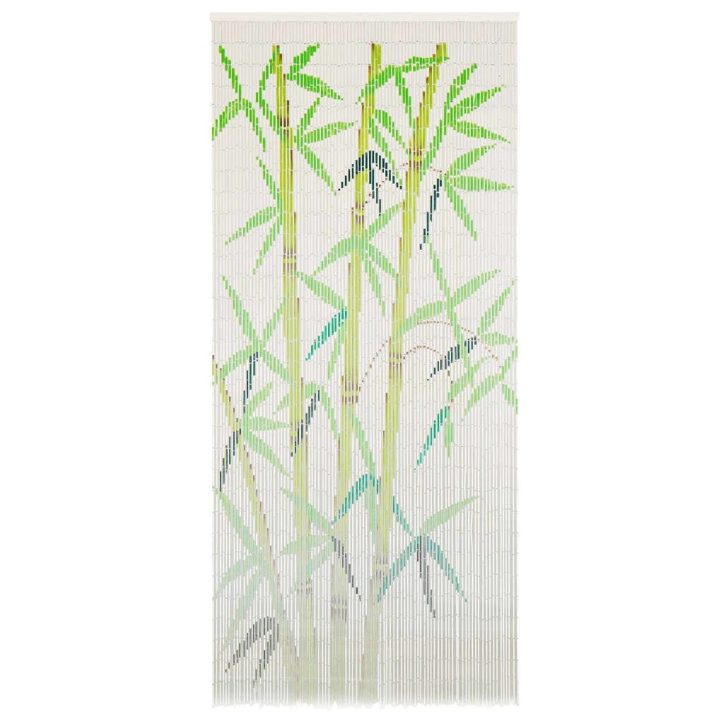 vidaXL Bamboe Vliegengordijn 90x200 cm - 34% Korting