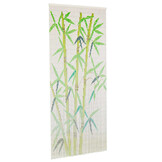 vidaXL Bamboe Vliegengordijn 90x200 cm - 34% Korting