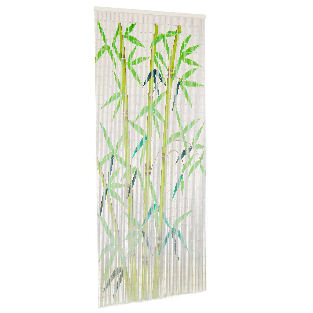 vidaXL Bamboe Vliegengordijn 90x200 cm - 34% Korting