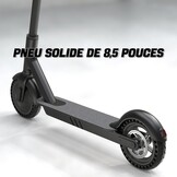1PZ FMR-T1D compleet massief wiel 8,5 inch vervanging voor Xiaomi M365 Pro Gotrax Gxl V2 elektrische scooter volledige band voor voor- en achterwiel compleet met naaf en remschijf 110 mm