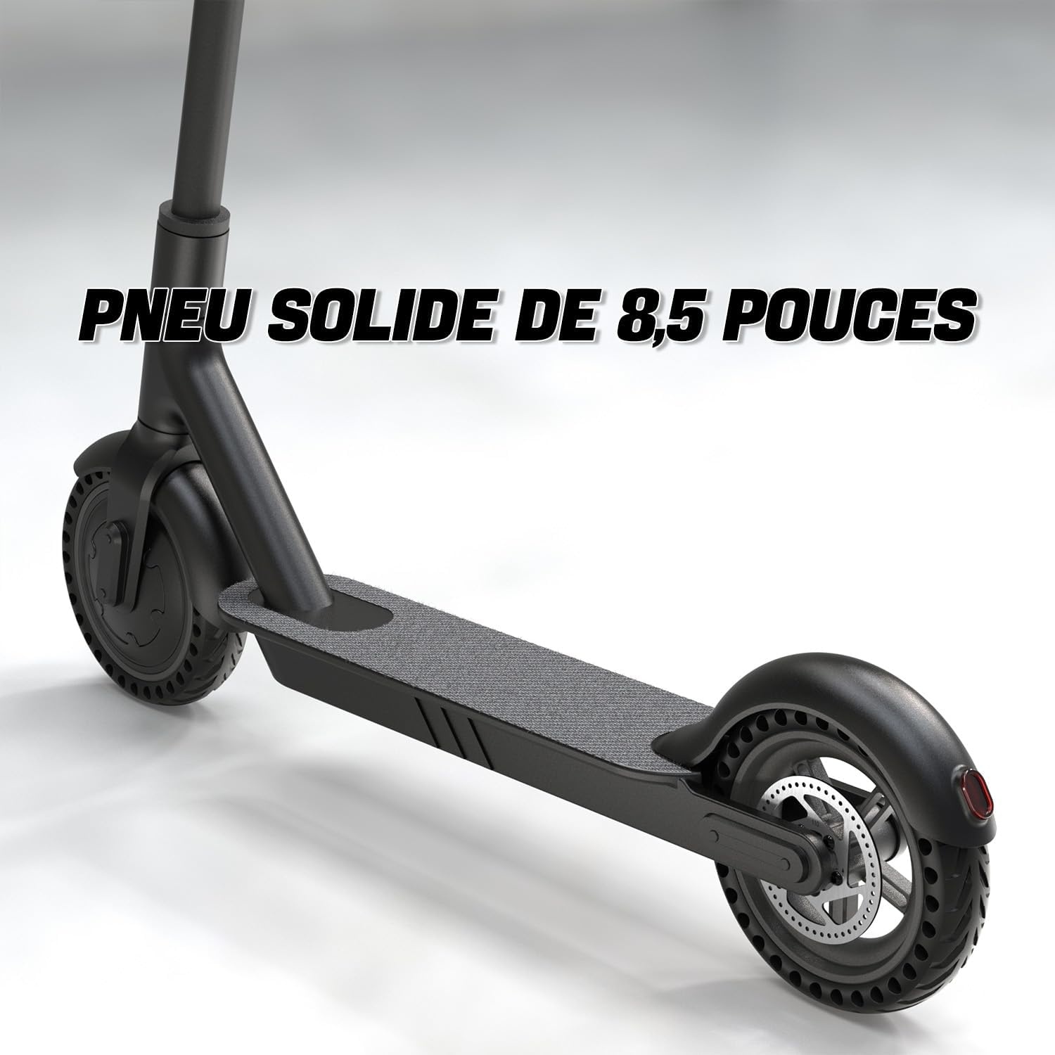 1PZ FMR-T1D compleet massief wiel 8,5 inch vervanging voor Xiaomi M365 Pro Gotrax Gxl V2 elektrische scooter volledige band voor voor- en achterwiel compleet met naaf en remschijf 110 mm