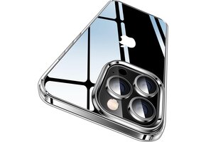 Hoesje iPhone 13 Pro: Transparant, Militaire Bescherming, Anti-Vergeling, Schokabsorptie (-68%)