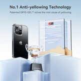 Transparant iPhone 13 Pro Hoesje | Militaire Valbescherming | Anti-Vergeling