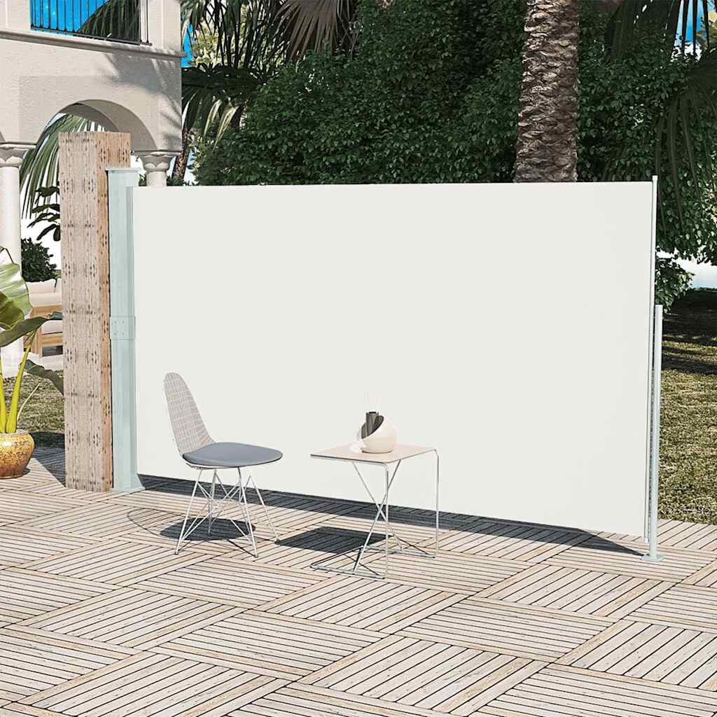 Uittrekbaar Tuinscherm Crème 160x300 cm - 40% Korting!
