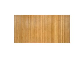 vidaXL Bamboe Vloerkleed Rechthoekig 100x200 cm Naturel - 55% Korting!