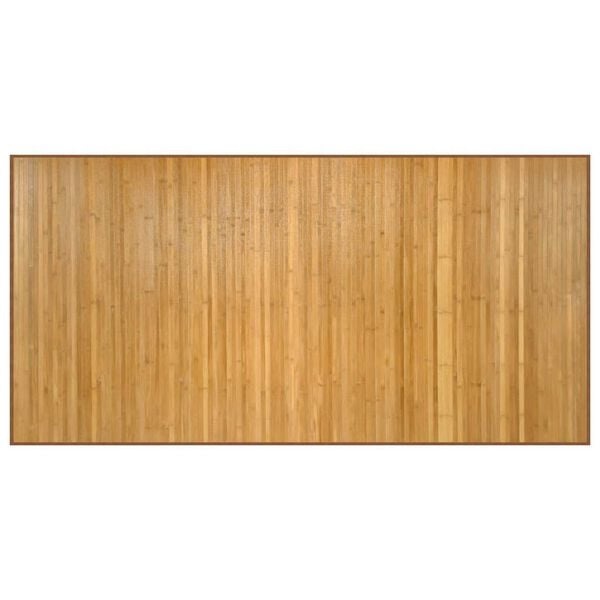 vidaXL Vloerkleed rechthoekig 100x200 cm bamboe naturel