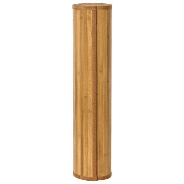 vidaXL Vloerkleed rechthoekig 100x200 cm bamboe naturel