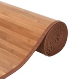 vidaXL Vloerkleed rechthoekig 100x200 cm bamboe naturel