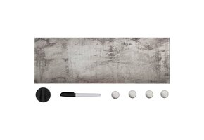 vidaXL Glas Magneetbord (60x20 cm) - 52% Korting