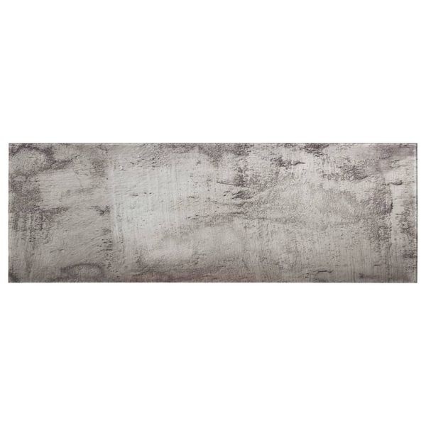 vidaXL Magneetbord wandmontage 60x20 cm glas