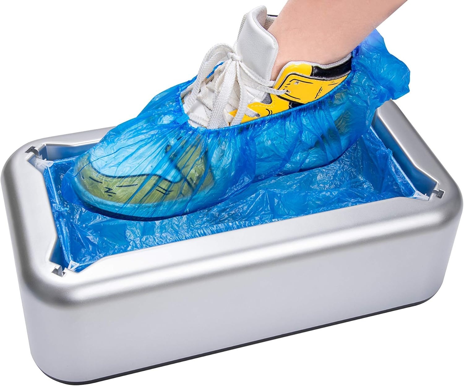 Générique Volautomatische overschoenen Dispenser — Klein, Licht En Gemakkelijk Te Gebruiken, Schoen Trim