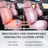 Coverado Luxe PU Leder Universele Autostoelhoezen - Waterdicht - Voor & Achterstoelen