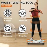 Twist Boards, taille-twistermachine, balansbord voor voetmassage en gewichtsverlies