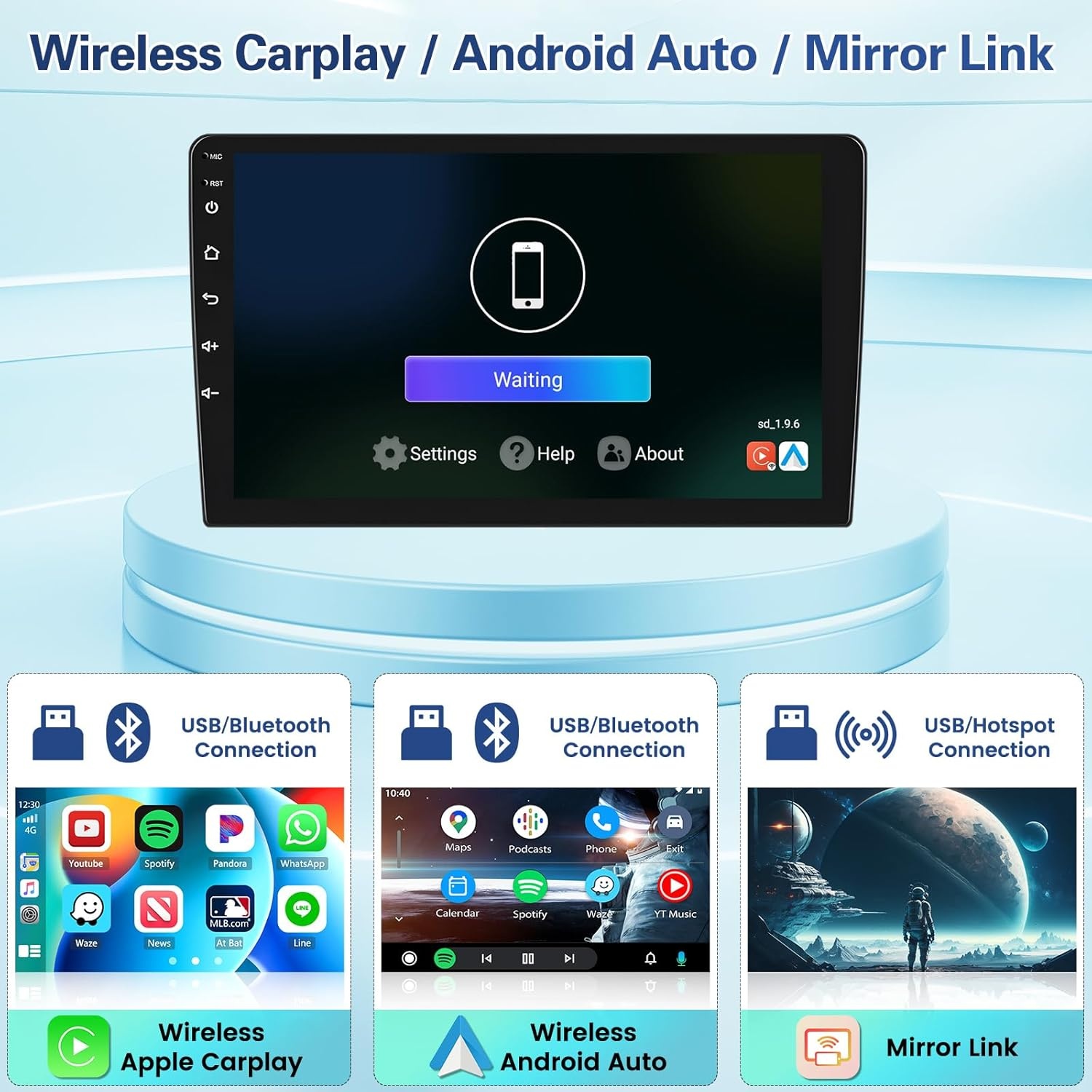 Android Radio Carplay Autoradio voor Toyota Yaris 2005-2011