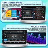 Android Radio Carplay Autoradio voor Toyota Yaris 2005-2011