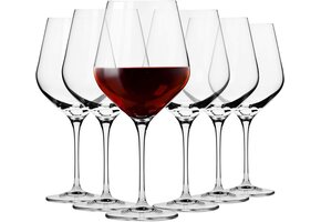 Bourgogne-roodwijnglazen Set van 6 | 860ml | Loodvrij Kristalglas | 36% Korting