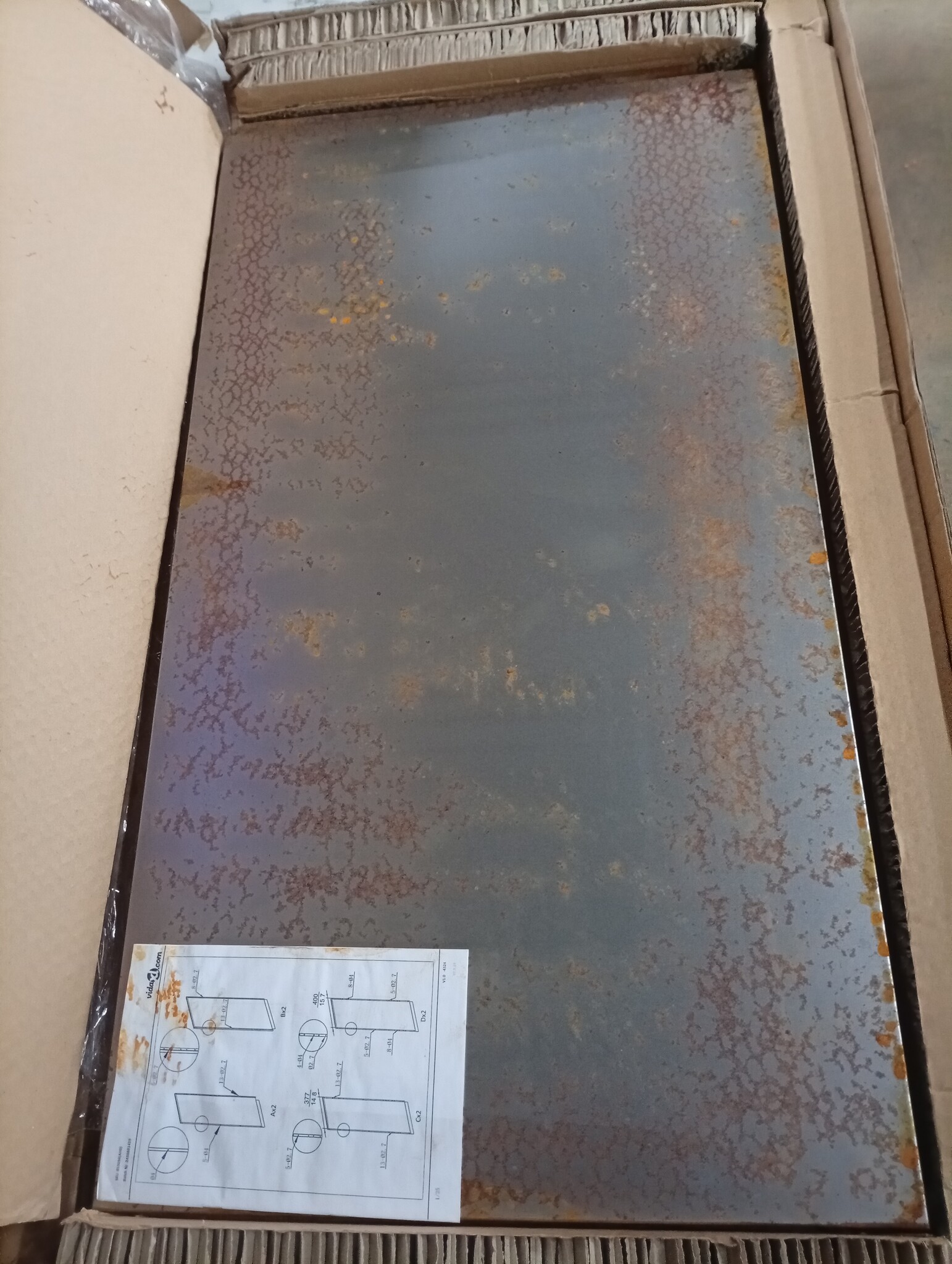 vidaXL Plantenbak verhoogd 200x80x80 cm cortenstaal