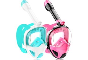 Volgelaats Snorkelmasker - 180° Zicht & Anti-Lek - Volwassenen & Kinderen - 35% Korting