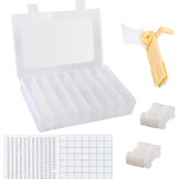 Borduurgaren Organizer met 24 Vakken & 40 Spoelen | 70% Korting