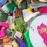 Borduurgaren Organizer met 24 Vakken & 40 Spoelen | 70% Korting