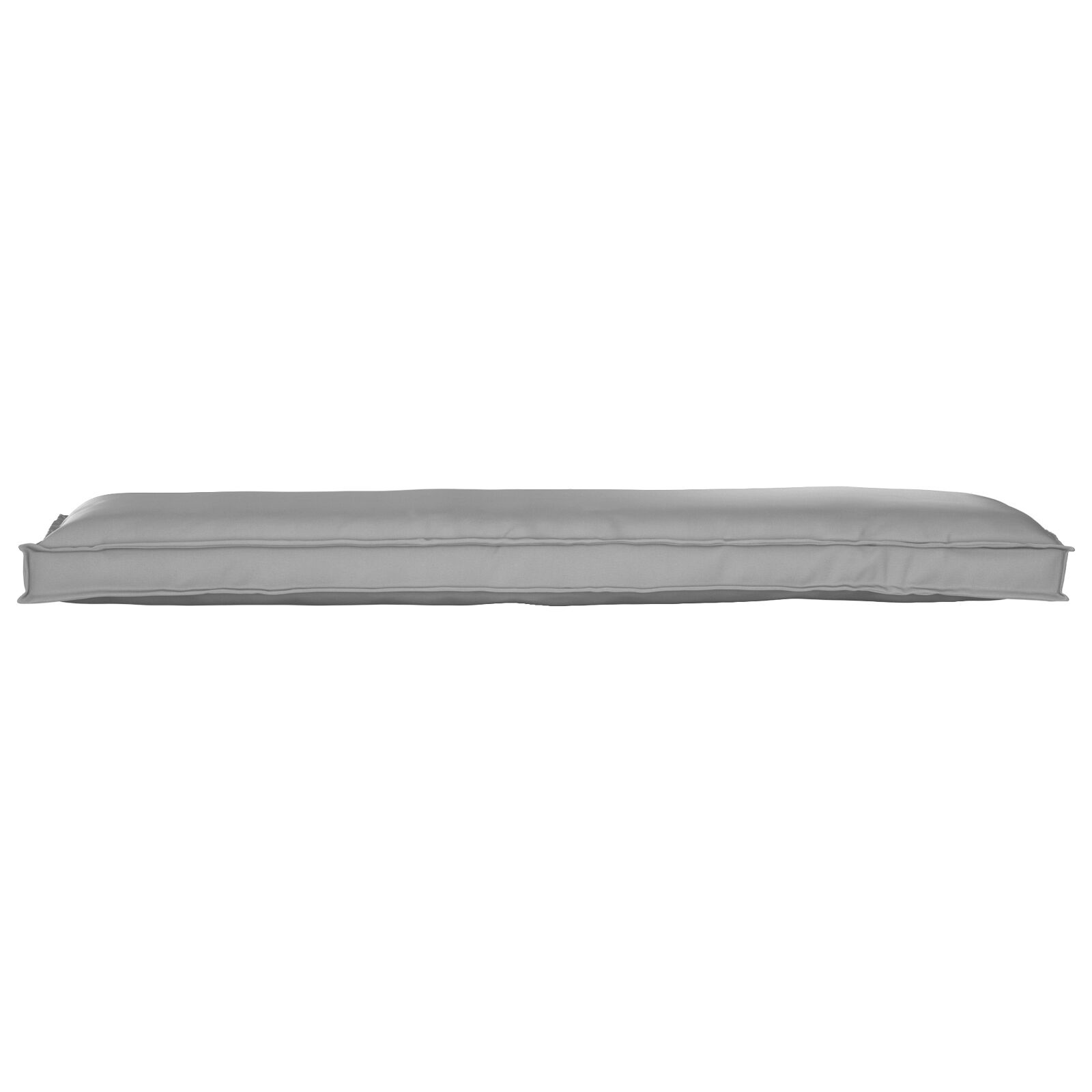 vidaXL Palletkussen voor bank Grijs 150 x 40 x 8 cm Oxford stof