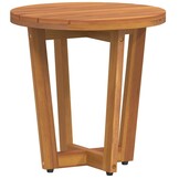 vidaXL Tuinbijzettafel rond Ø40x40 cm massief acaciahout