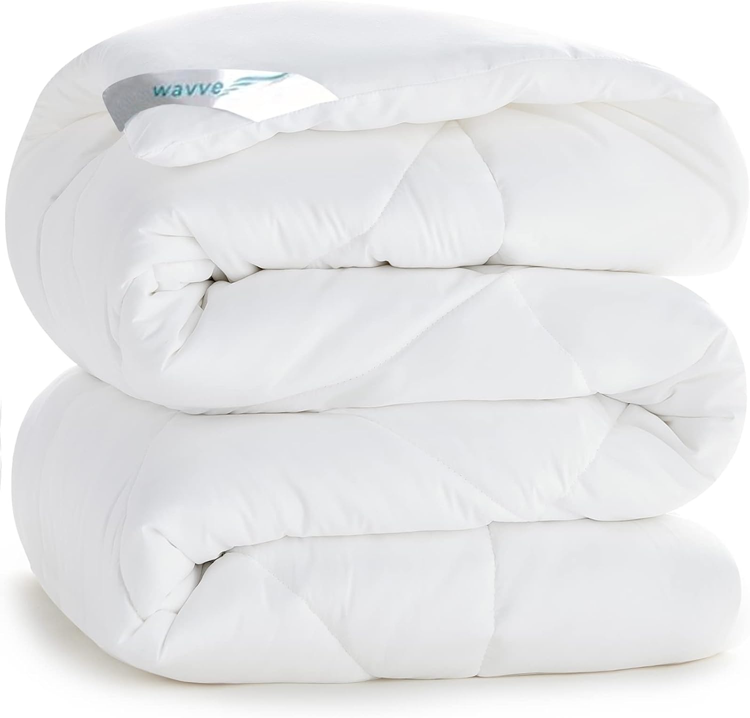 WAVVE Winterdekbed, 220 x 240 cm, voor bed van 135/150 cm, 450 g/m², zachte, ademende vezels, 240 x 220 cm