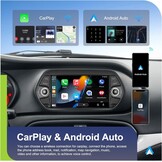 Android Autoradio 4+64GB voor FIAT TIPO EGEA 2015-2017 met Wireless CarPlay, Android Auto en 7'' IPS Touch Screen