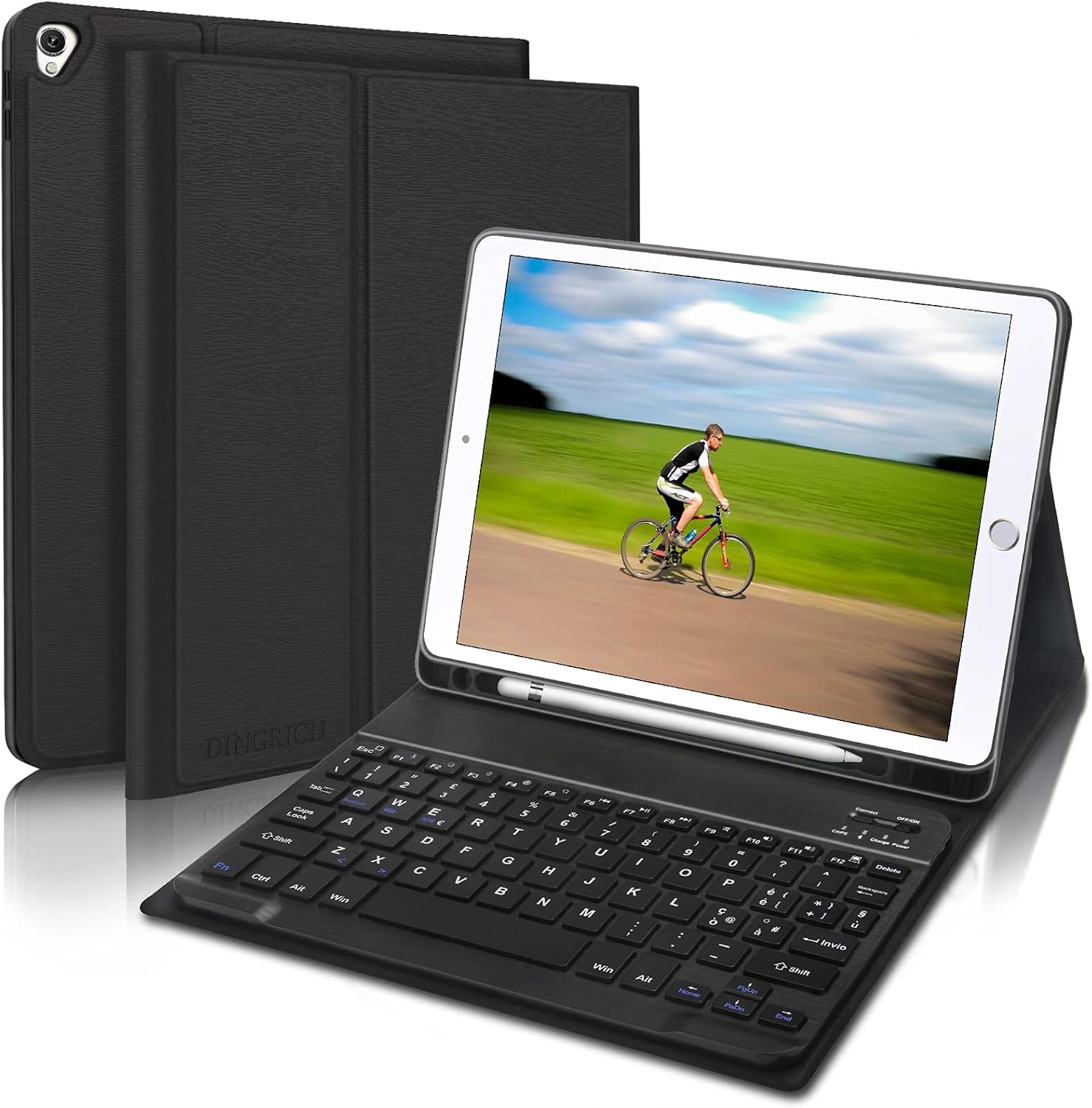 Zwarte Toetsenbordhoes met Bluetooth voor iPad Pro 11" | 72% Korting